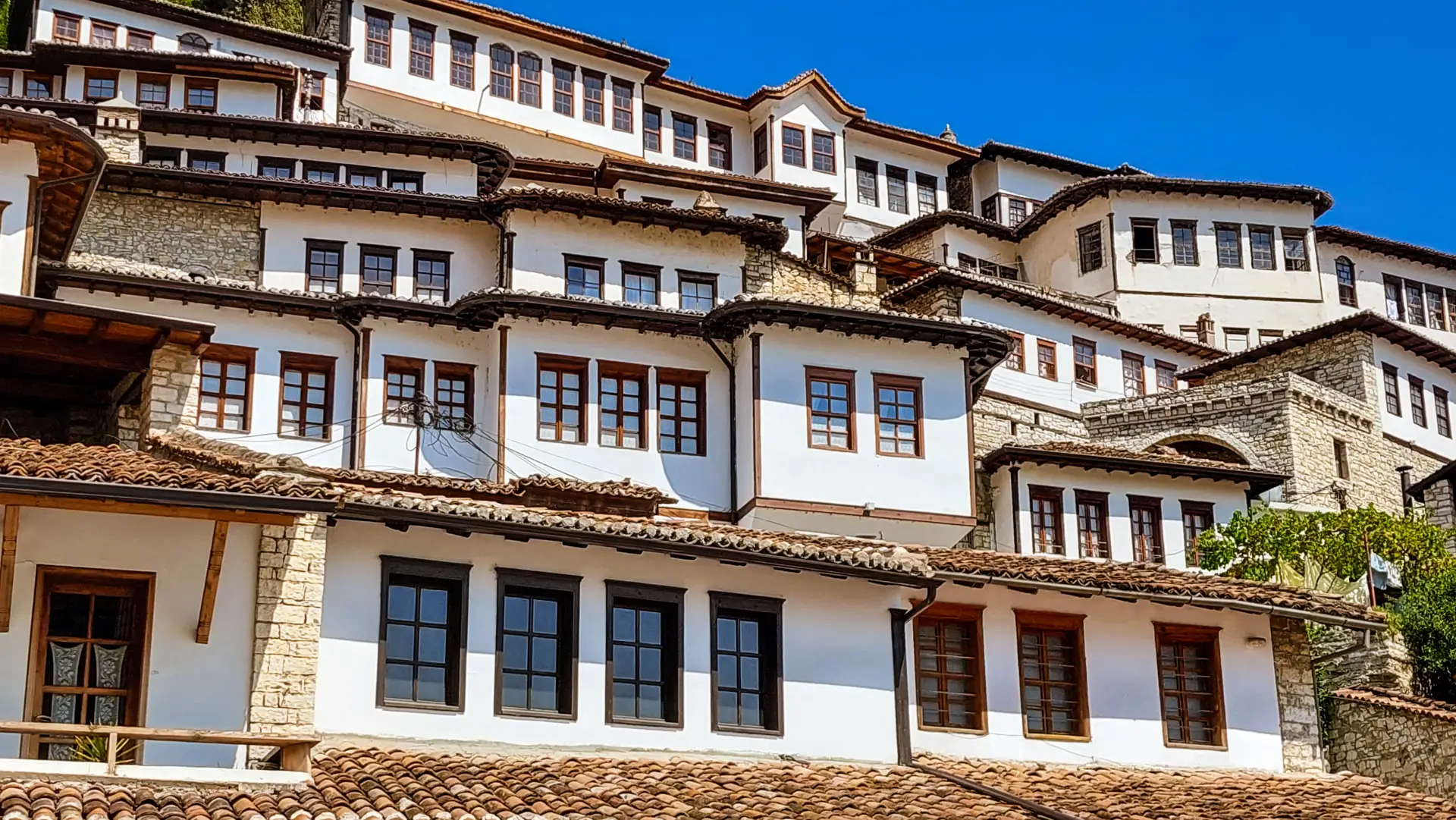 Berat city of a thousand windows