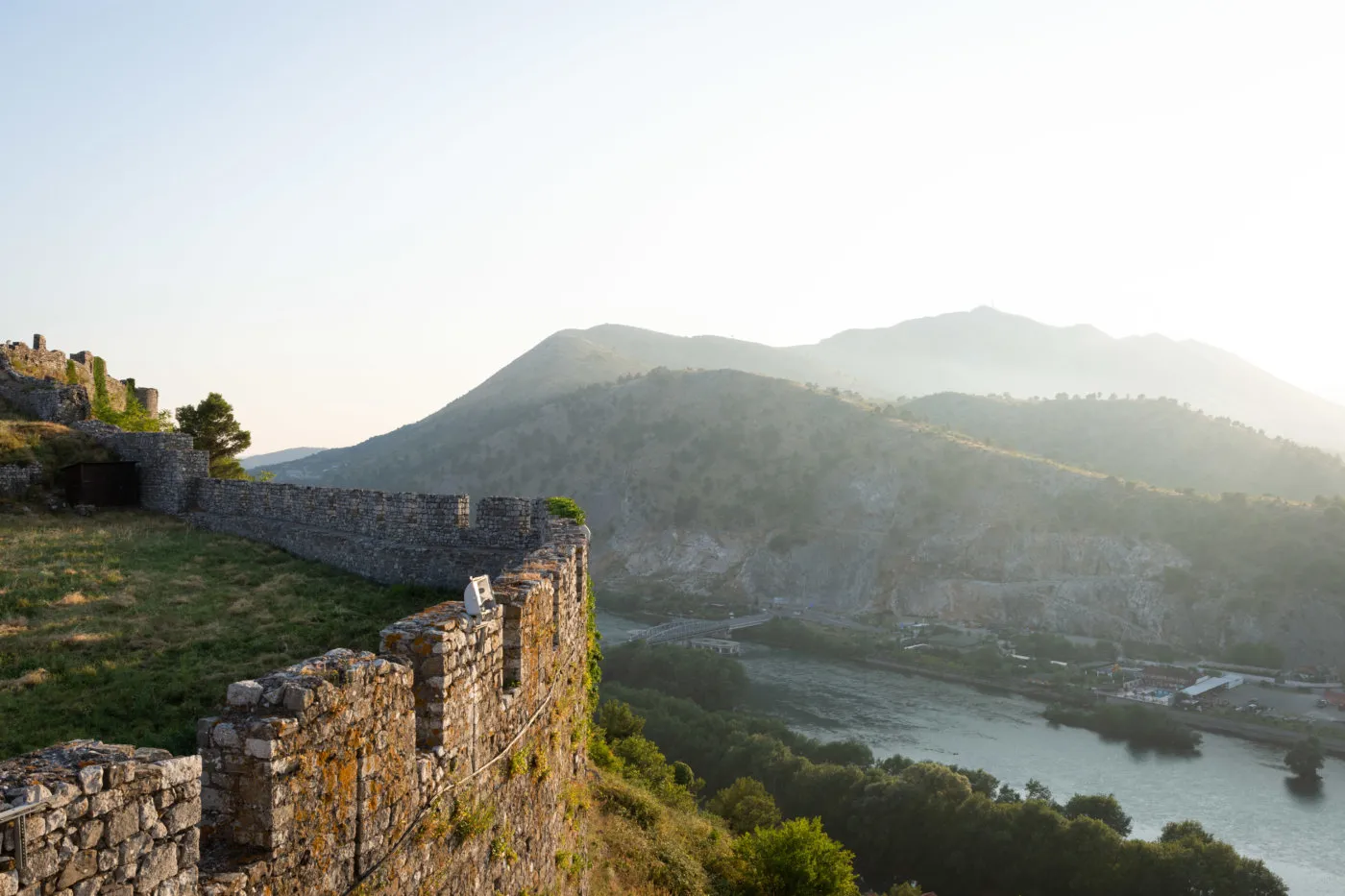 Ancient fortress walls of Rozafa